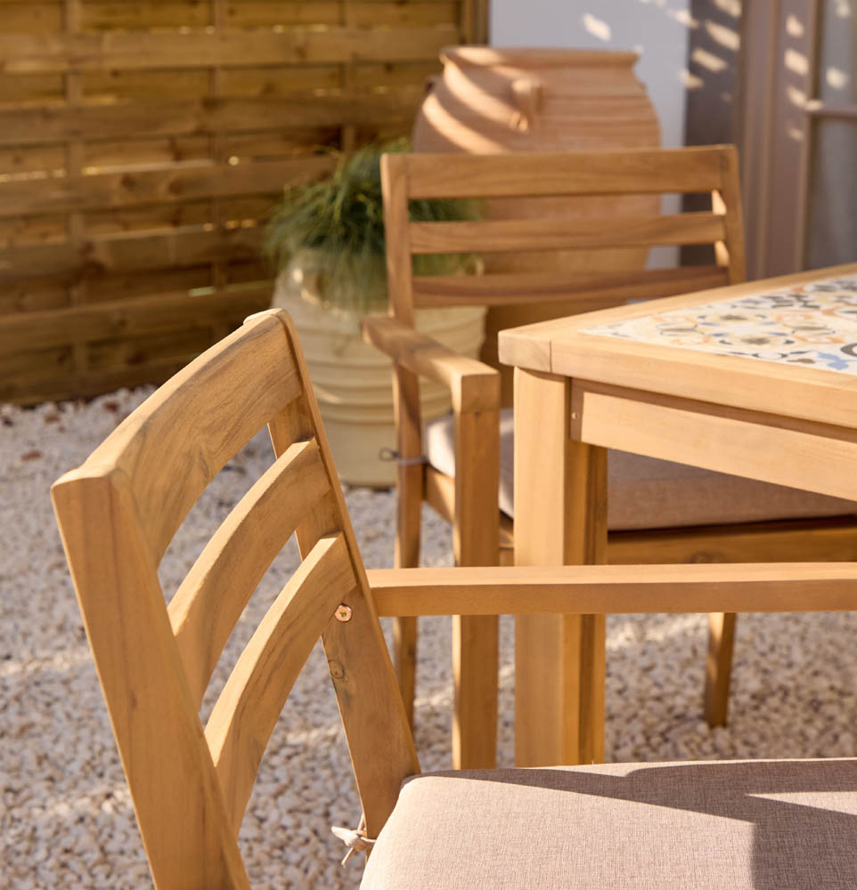 Jadia 4 Seater Garden Dining Set 5056771098604